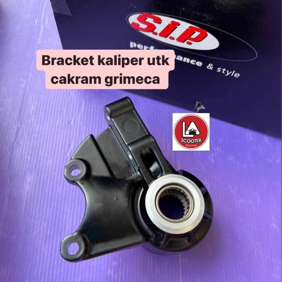 Bracket Kaliper As Besar (Hitam) utk Disc Brake Grimeca
