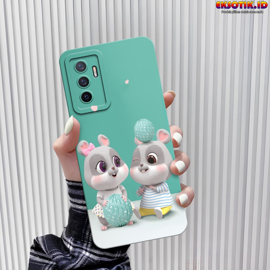 Case Vivo V23E - Casing Vivo V23E  - Fashion Case Terbaru - Silikon Vivo V23E  - Motif Keren Dan Luc