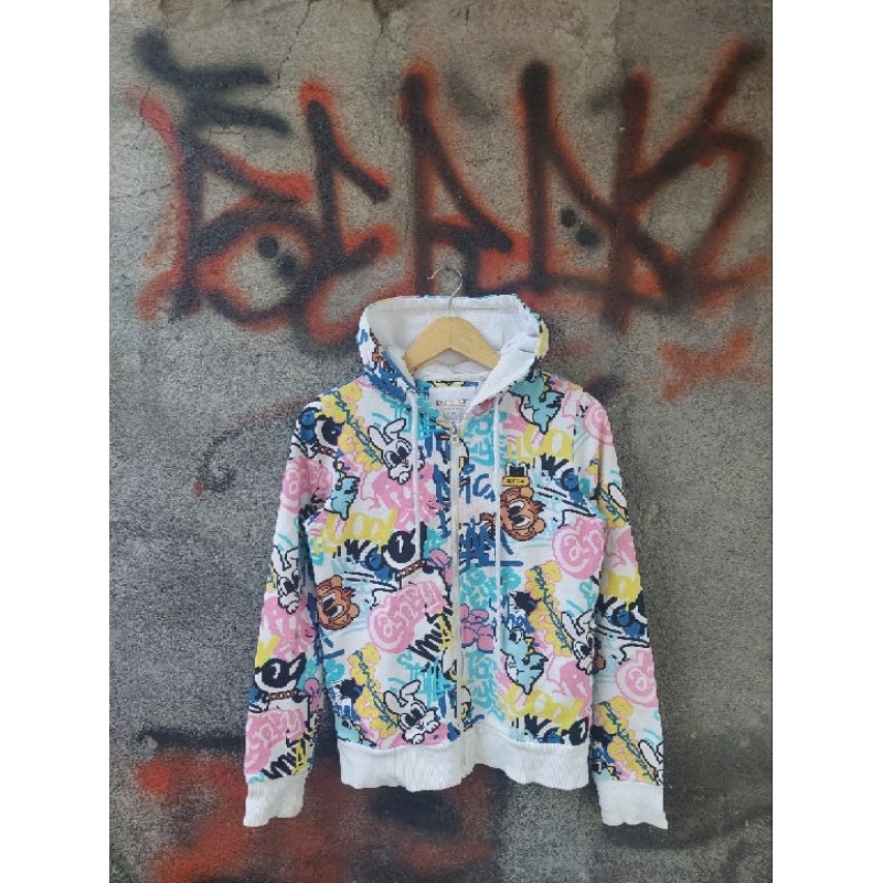 Hoodie Pancoat Fullprint Rare Original Second