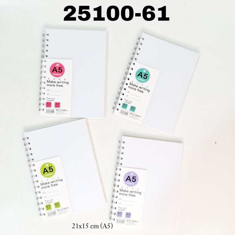 

1pcs Buku Binder note A5 || Buku catatan || buku diary || Notebook spiral