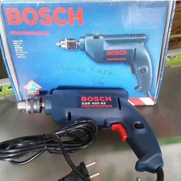 Mesin Bor Tembok  Impact Drill 10mm Bosch GSB 400 RE