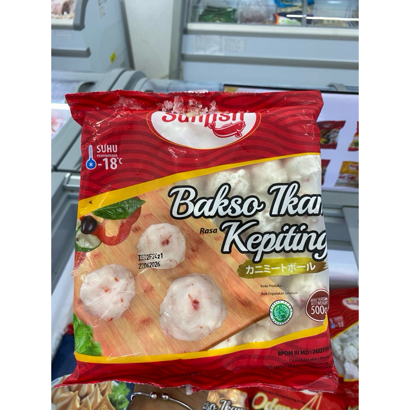 

SUNFISH BAKSO IKAN KEPITING