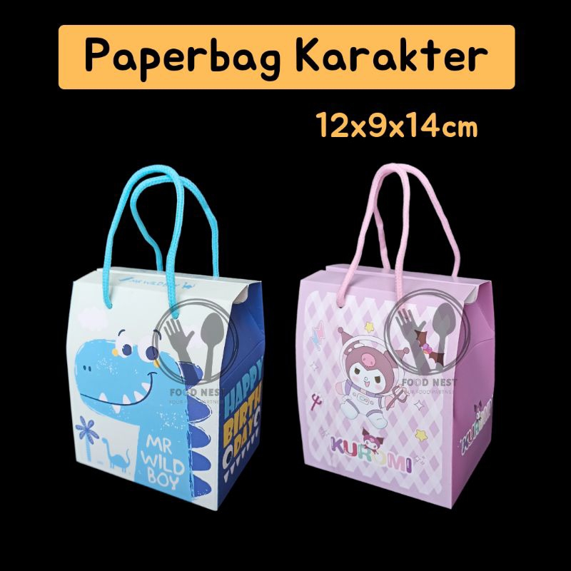 

goodie bag ulang tahun anak / paper bag ulang tahun / tas hadiah souvenir ulang tahun / kotak hampers