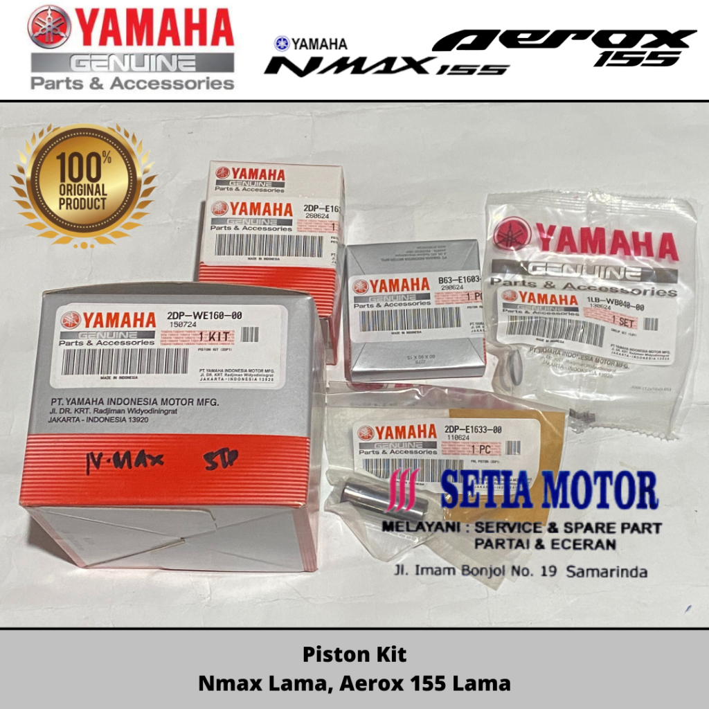 Piston Kit Nmax Lama, Aerox 155 Lama