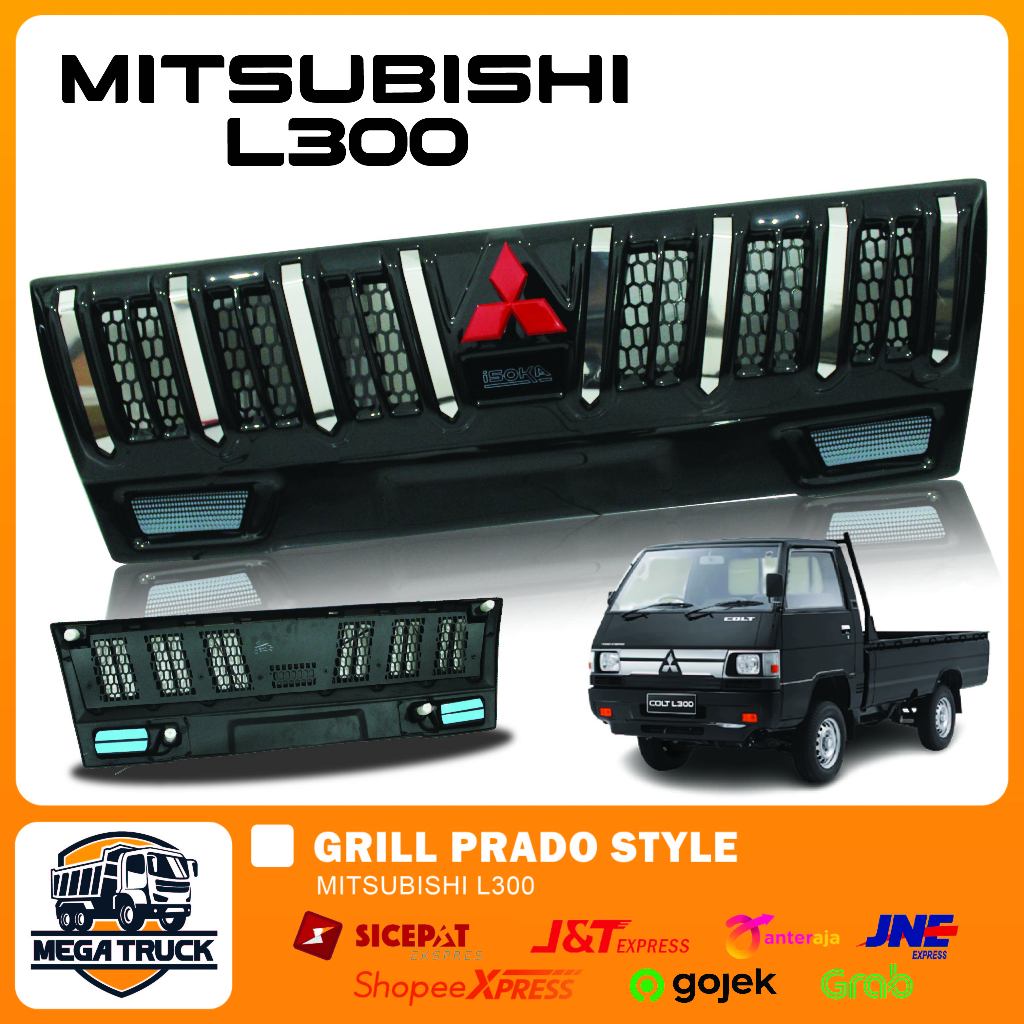 GRILL CANTER MODEL PRADO MITSUBISHI L300 AKSESORIS TRUK