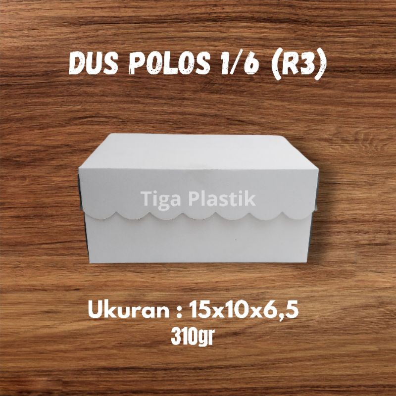 

Dus Kue R3 Polos (15,5 x 10cm x 6,5cm)