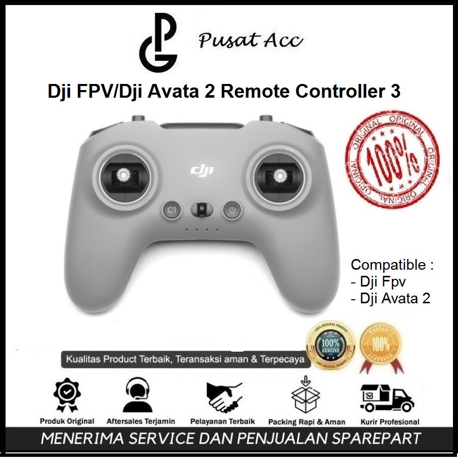 DjI FPV - Dji Avata 2 Remote Controller 3 - DjI Fpv Remote - Dji Fpv Remote Original New
