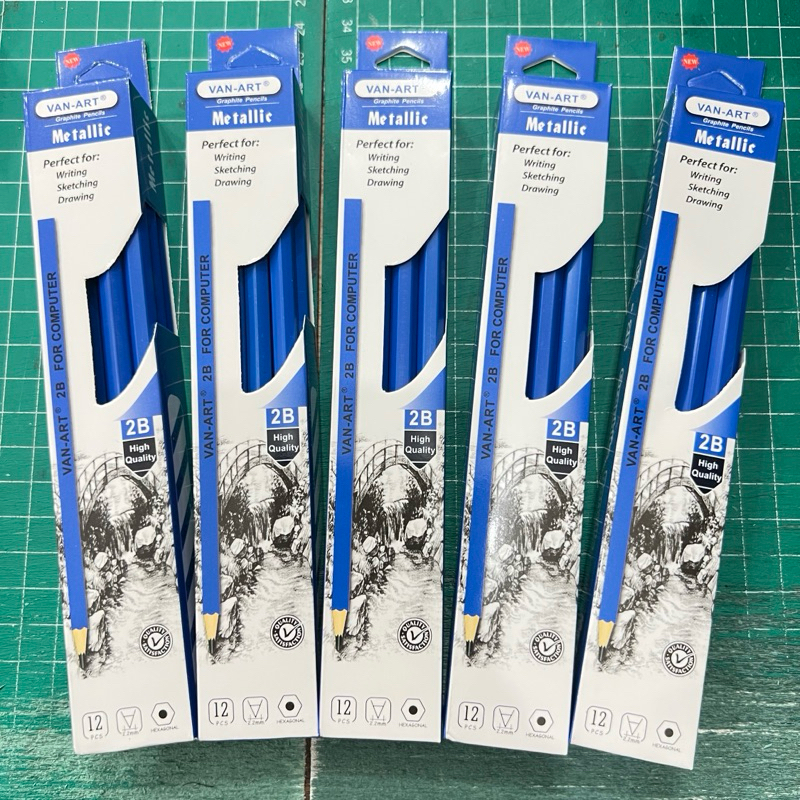 

(1 PACK) Pensil VAN ART BLUE JUAL PENSIL MURAH LUSIN 2B Superior