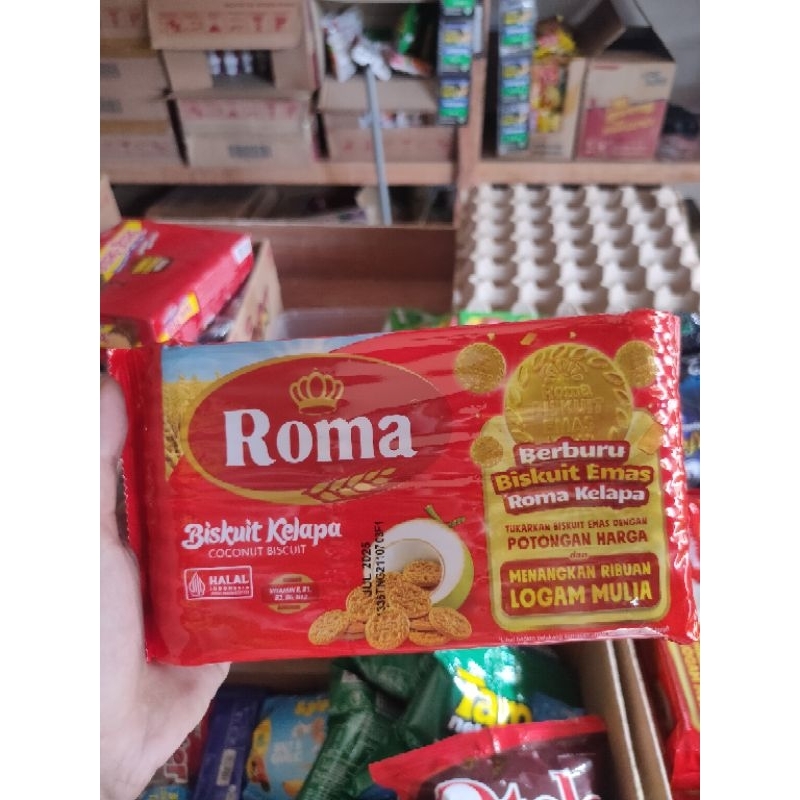 

Roma Biskuit Kelapa 300gr 300gram