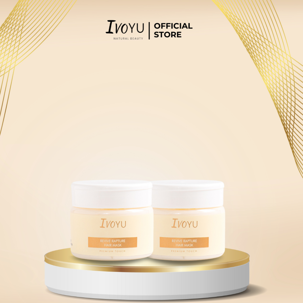 Ivoyu - Revive Rapture Hair Mask 150ml - Isi 2 Botol