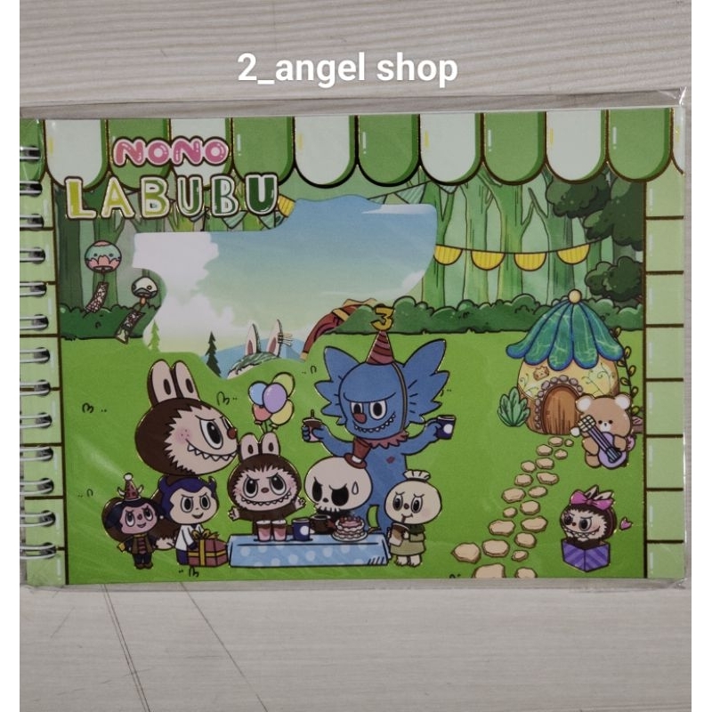 

STICKER BOOK / BUKU STICKER WASHI KARAKTER LABUBU