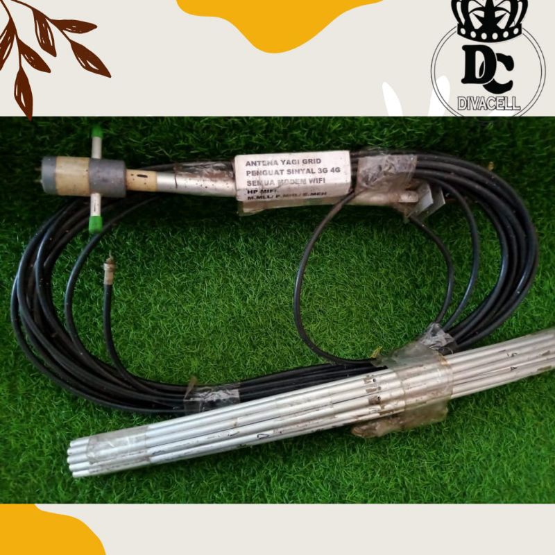 ANTENA YAGI GRID PENGUAT SINYAL 3G 4G