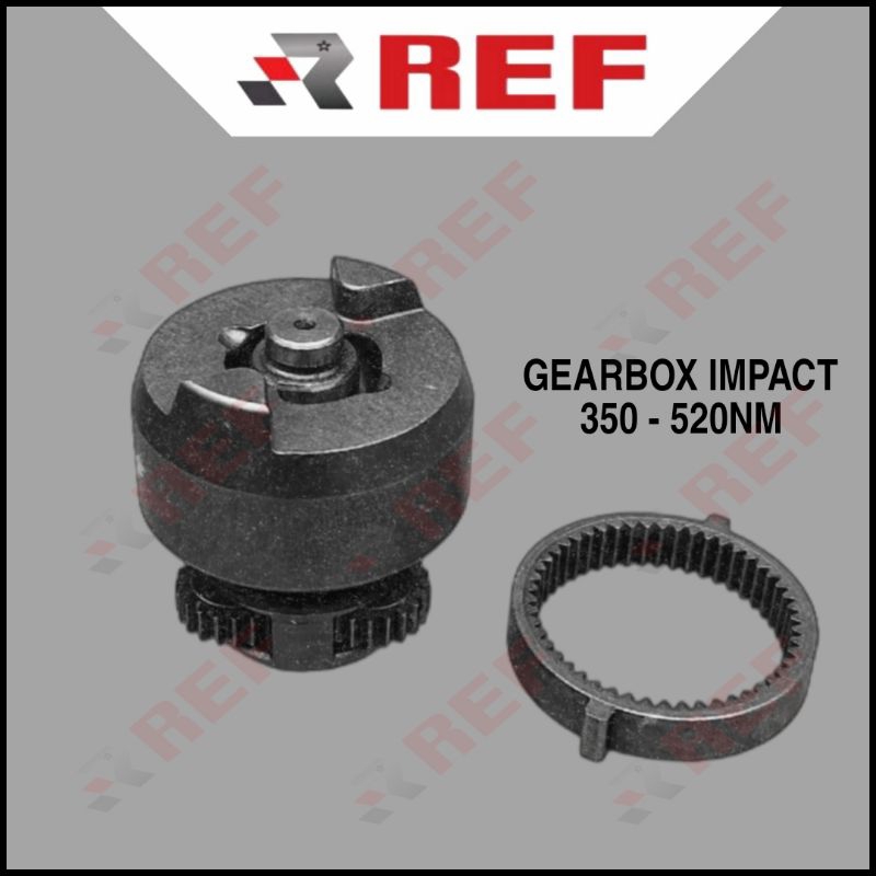 Sparepart Gear Box Impact Wrench 350-520nm Universal / Gear Hammer Bor Impact wrench aksesoris Pengg