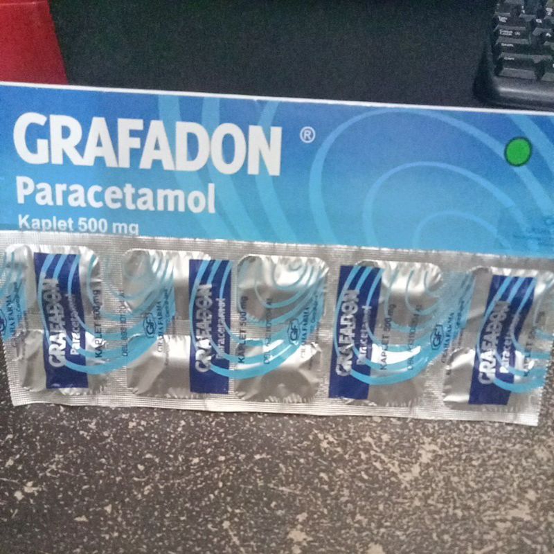 GRAFADON Paracetamol kaplet/strip