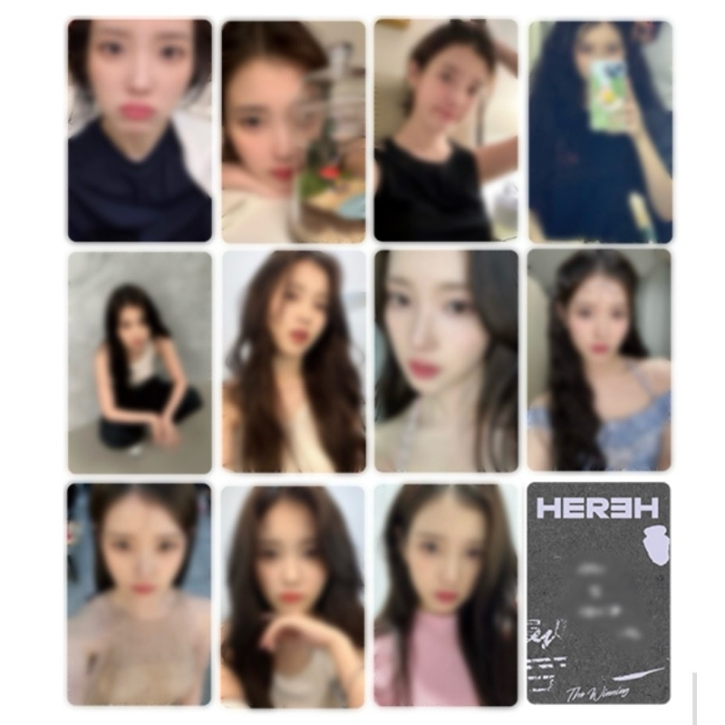 THE WINNING OFFICIAL MERCHANDISE || IU MD PHOTO CARD SET
