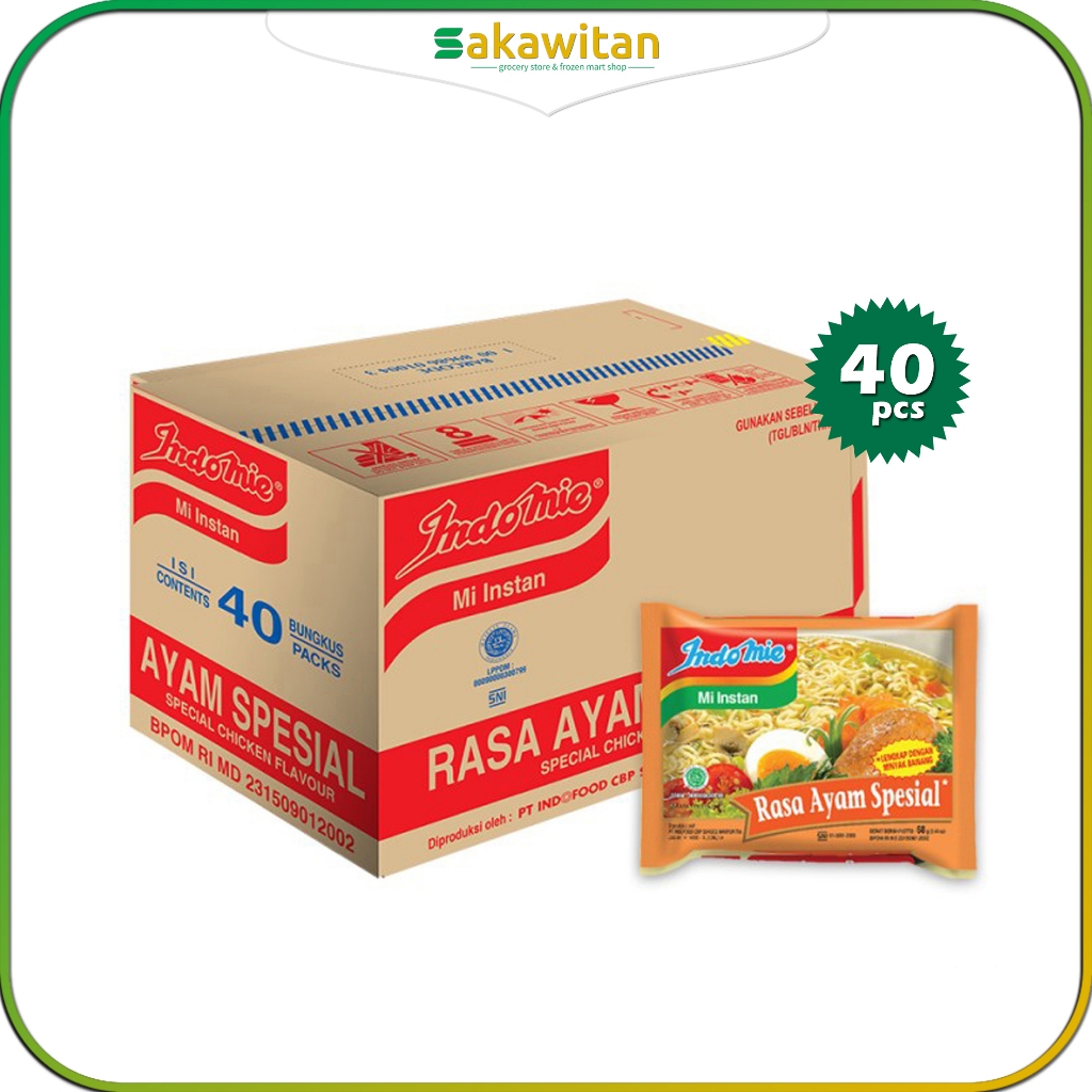 

Indomie Ayam Spesial 1 Dus 40 Pcs 68 Gram | Sakawitan