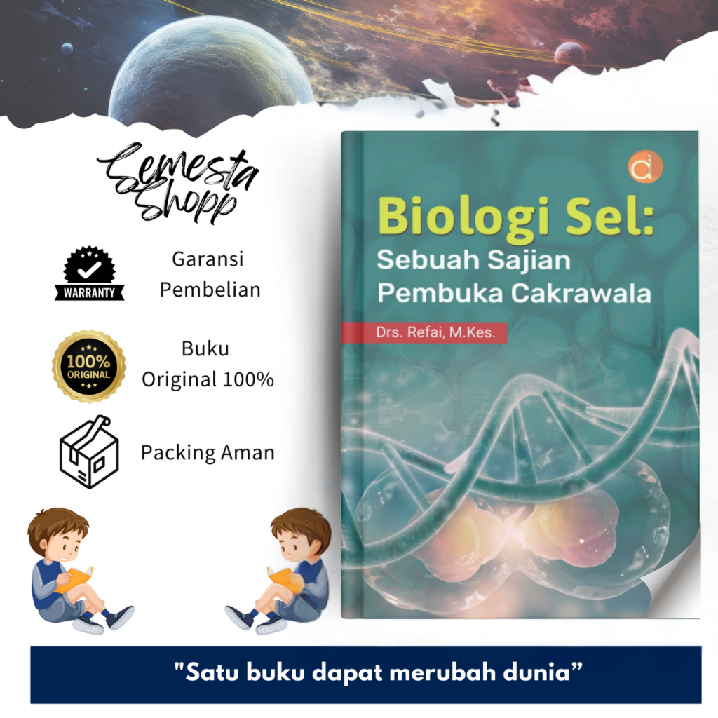Buku Biologi Sel: Sebuah Sajian Pembuka Cakrawala - Buku Pendidikan