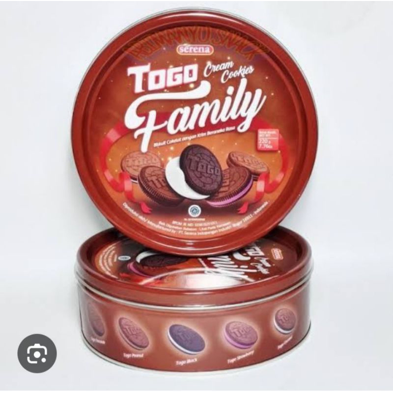 

TOGO FAMILY kaleng berat 220 g