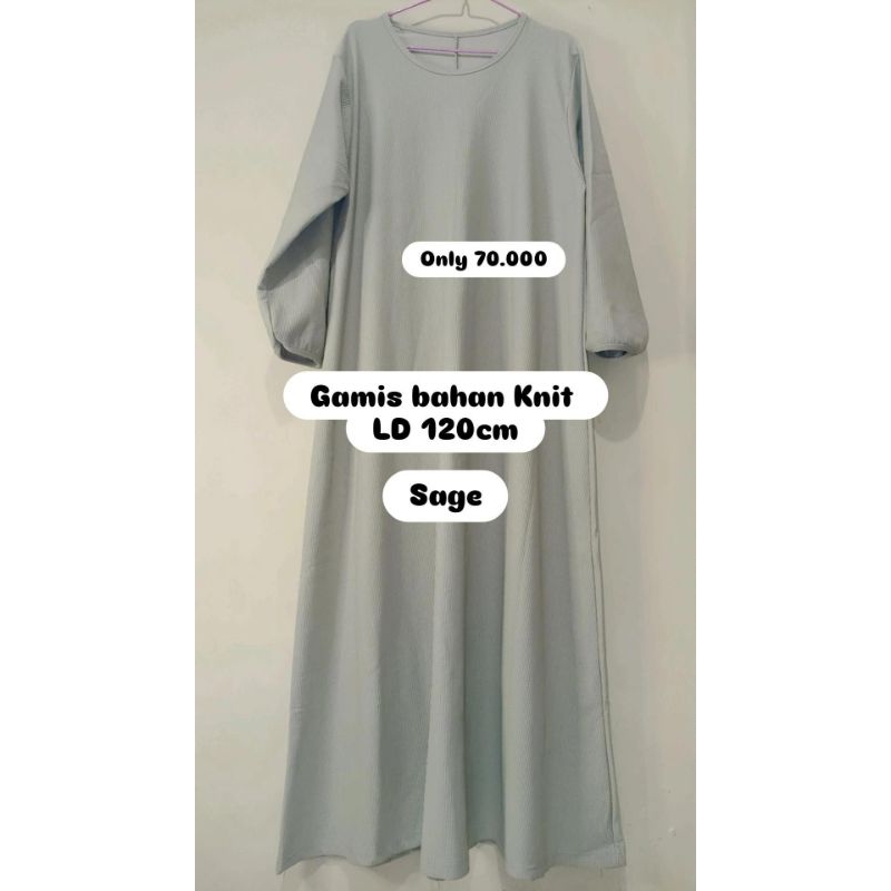 Gamis Maxmara original BINTI & Outer Butik & Gamis Premium Knit
