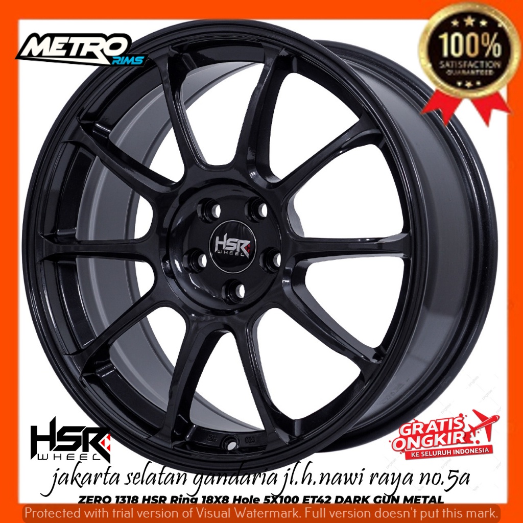 VELG MOBIL RACING RING 18  Sienta, Wish DLL HSE ZERO