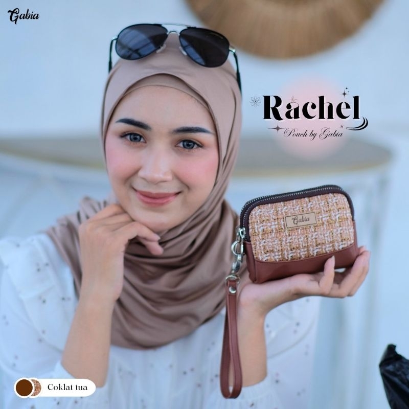 Rachel Pouch Wanita Dompet Koin 2 Resleting By Gabia
