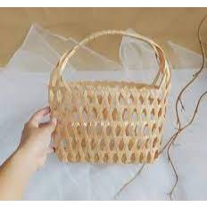 Tas Jingjing Bambu Tas Anyaman Bambu Tas Oleh Oleh Tas Bambu Besar