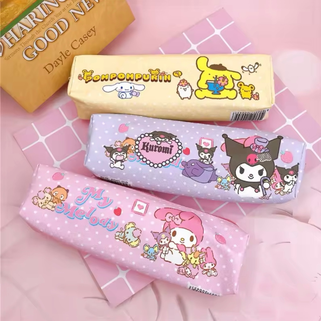 

Kotak Pensil Sekolah Gambar Labubu Karakter boneka kartun Karakter Lucu Tempat Pensil Resleting