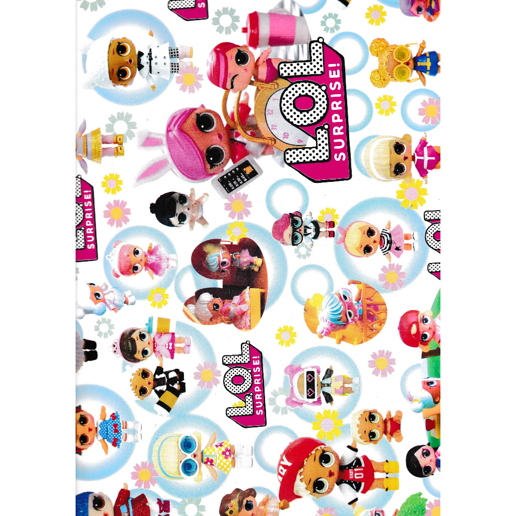 

KERTAS KADO GLOSSY LOL SURPRISE BIRU PUTIH