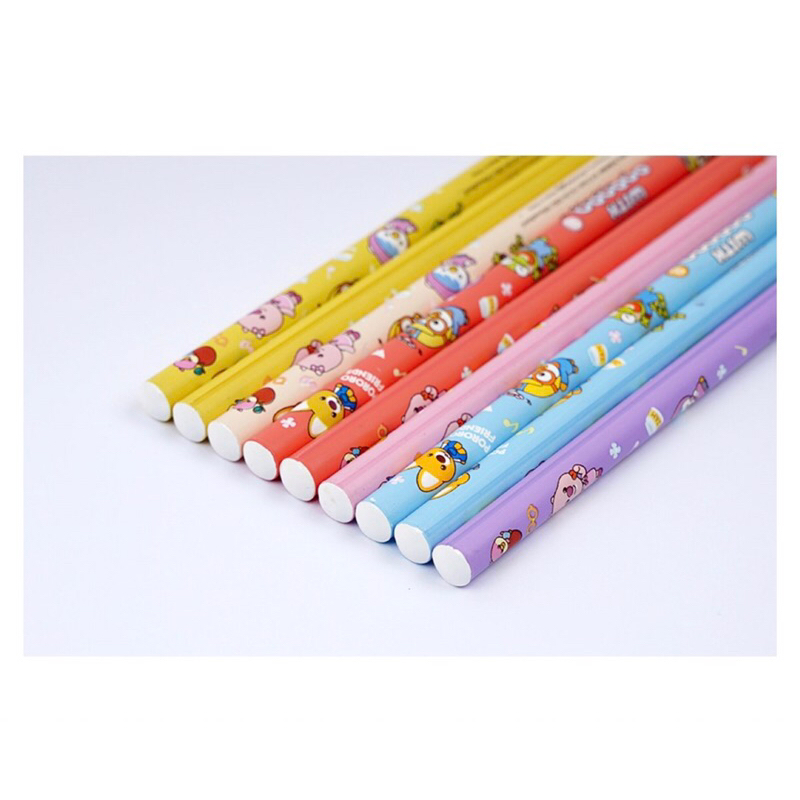 D3W Pororo Pencil Set / Set Pensil Pororo, Loopy, Crong, dan Eddy
