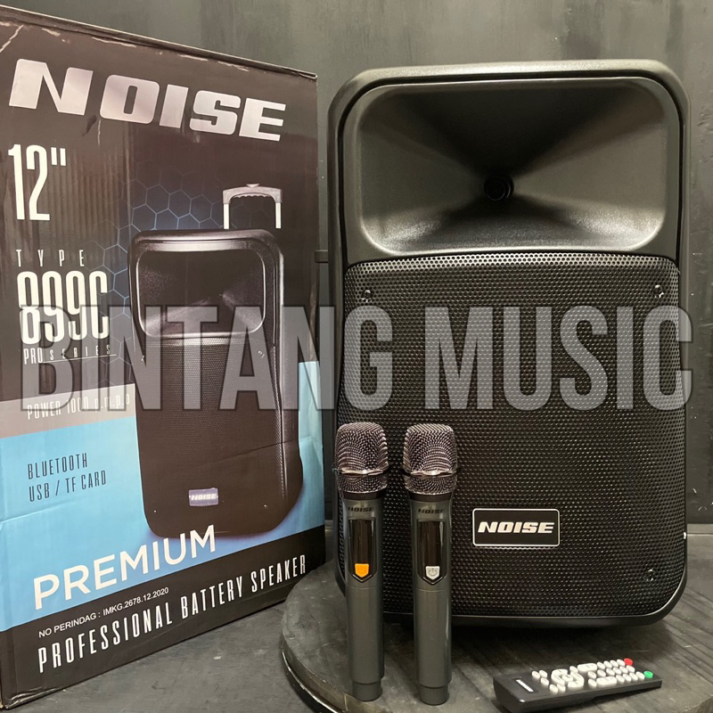 speaker portable noise 899 c premium original speaker 12 inch Noise 899C