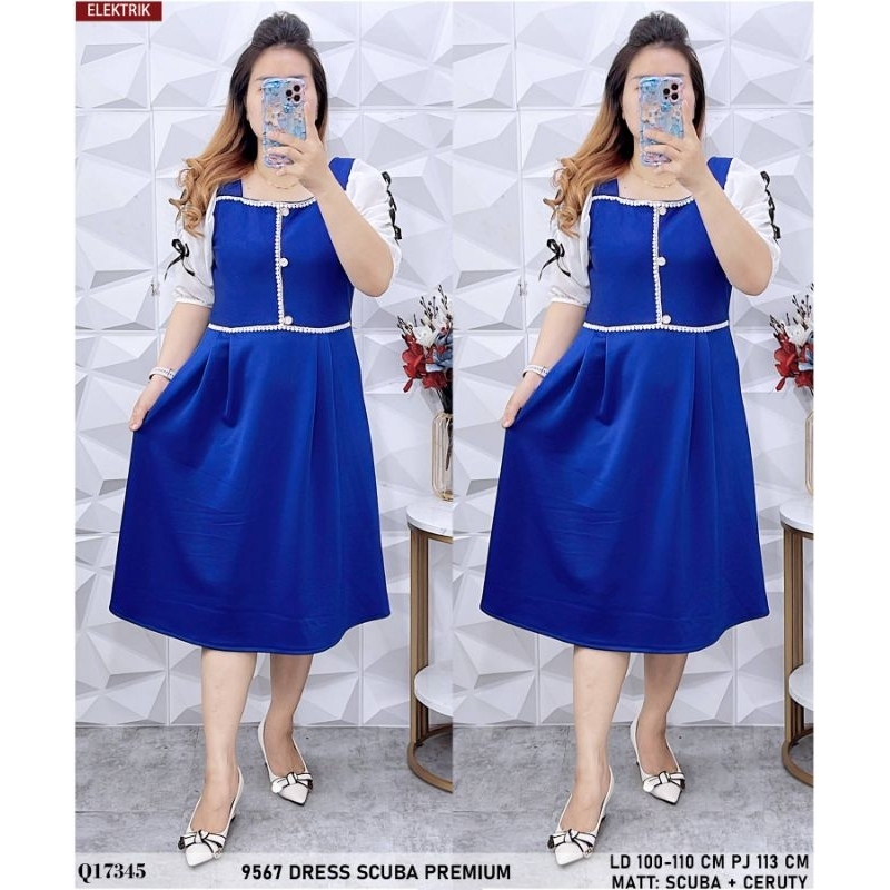 9567.DRESS SCUBA.LD 110.EDISI NATAL