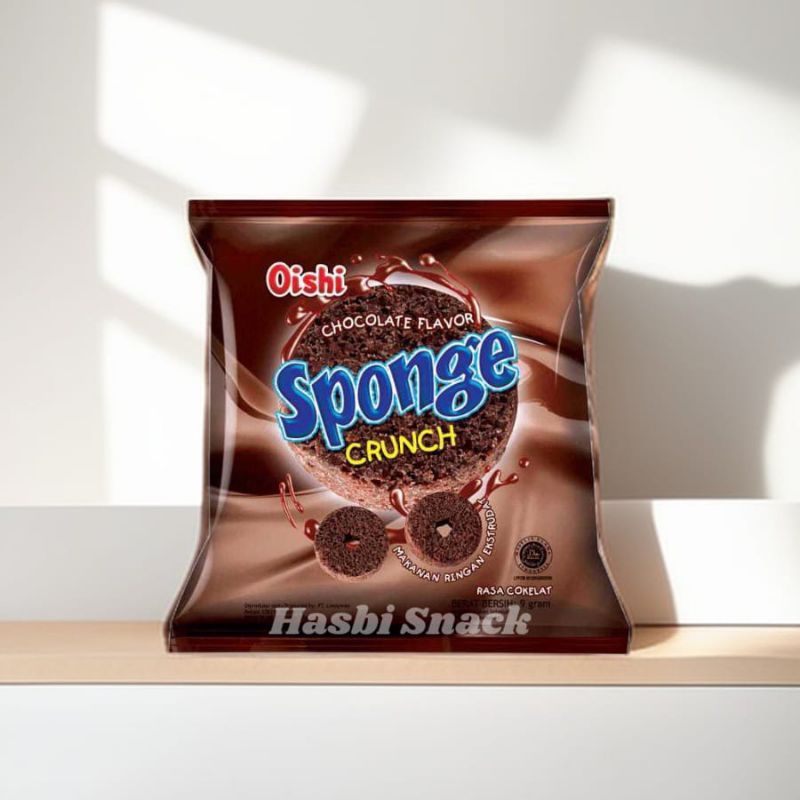 

oishi sponge coklat