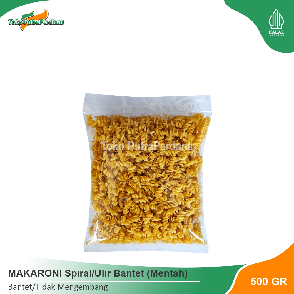 

MAKARONI Spiral/Ulir (Bantet) 500gr