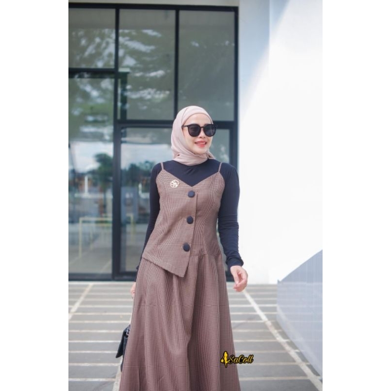 Gamis Shanum (tanpa inner) by Sacoll