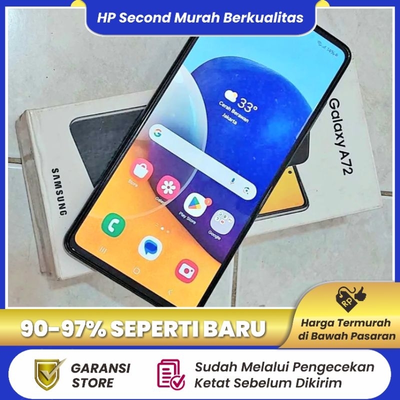 Samsung Galaxy A72 8/128 8/256 Resmi Sein Second