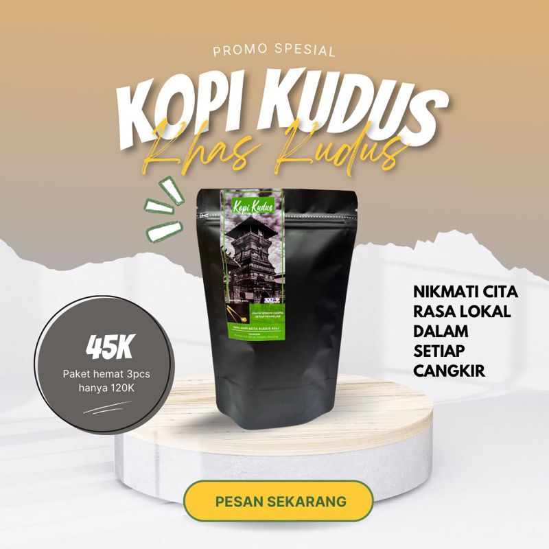 

kopi bubuk khas kudus di jamin rasanya mantap