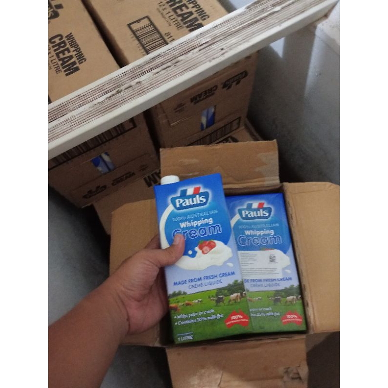 

Pauls dairy whipping cream 1 L