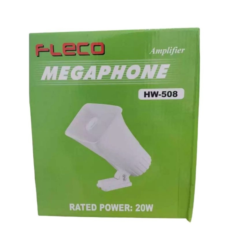 Toa Pengeras Suara Fleco HW-508 Megaphone Perekam Suara / Alat Pengeras Suara