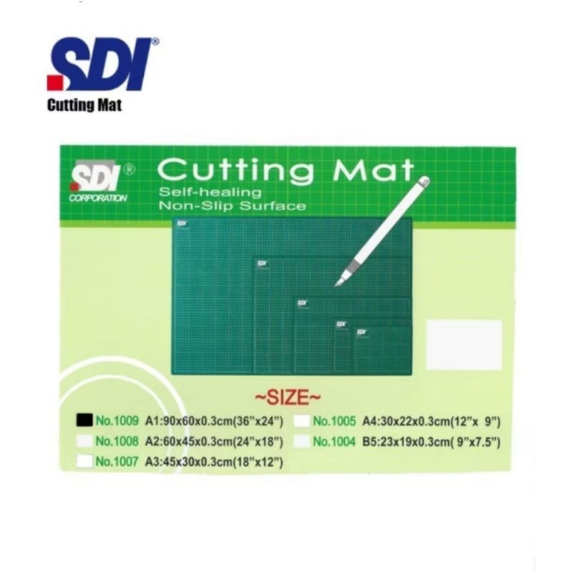 

CUTTING MATS MERK SDI - UKURAN A3, A4