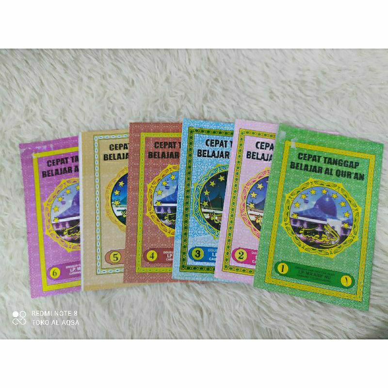 Kitab An- Nahdliyah Jilid 1-6 Cepat Tanggap Belajar AL-QUR'AN