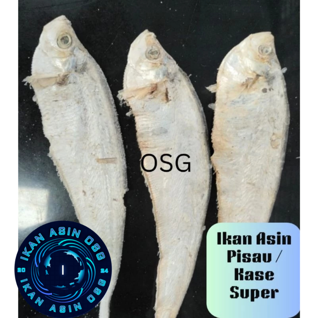 

Ikan Asin Ikan Pisau/Kase Super 1000gr, 500gr