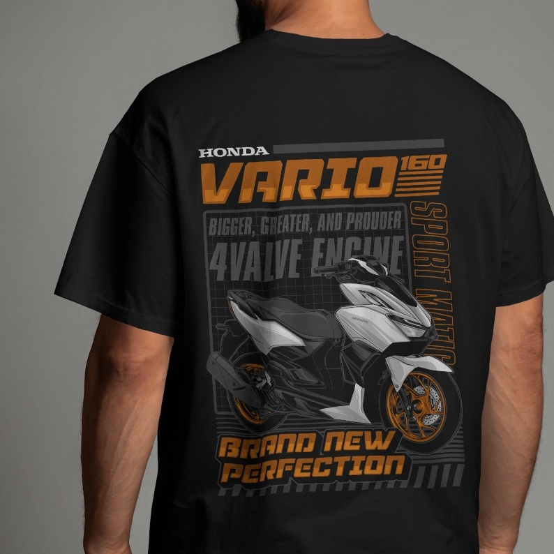 kaos custom motor NEW VARIO kaos keren kaos motor kaos touring kaos keren