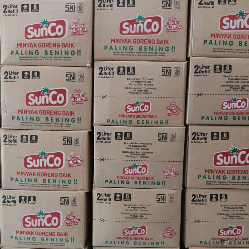 

SUNCO 2 LITER 1 KARTON ISI 6