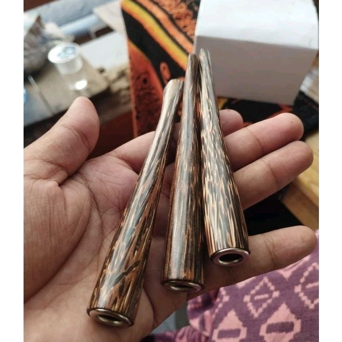 Tengko Pipa Rokok Kayu Liwung Macan