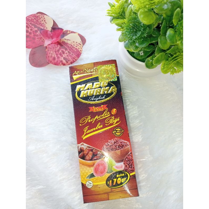 

MADU KURMA ANGKAK PLUS PROPOLIS JAMBU BIJI 100%ORIGINAL /MADU ANGKAK/ MAFU KURMA ANGKAK 170ml