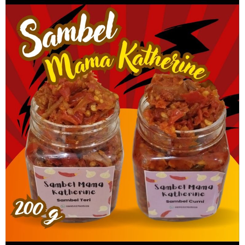 

SAMBAL/SAMBEL TERI 200gr