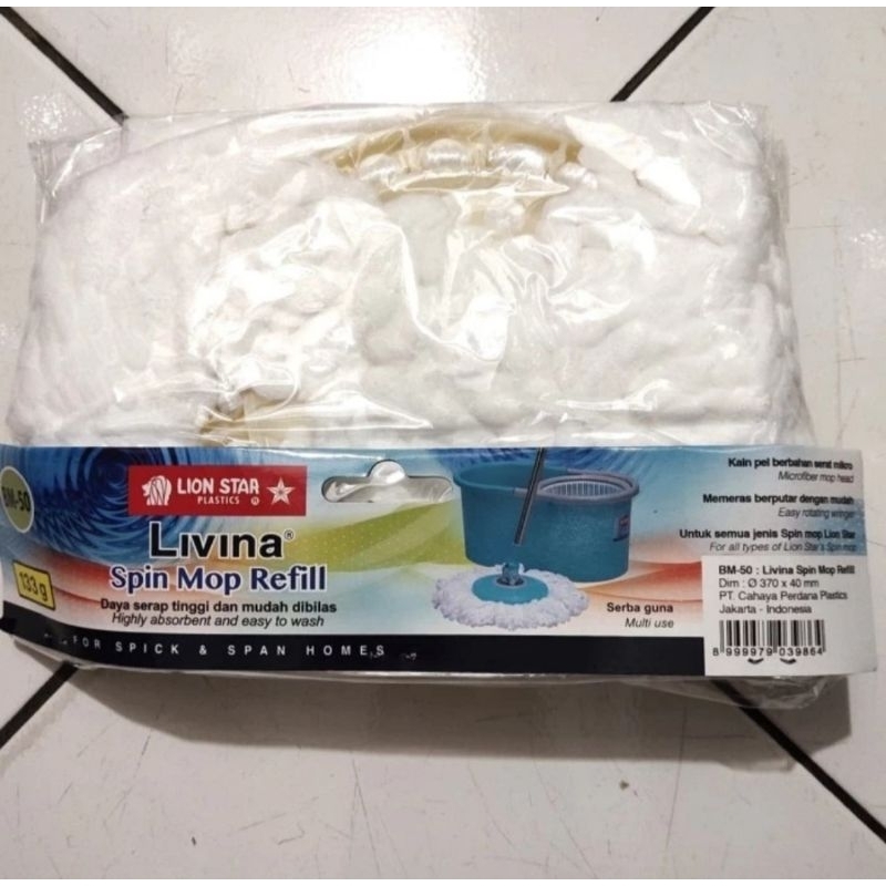 Lionstar BM 50 Livina Spin Mop Refill LS
