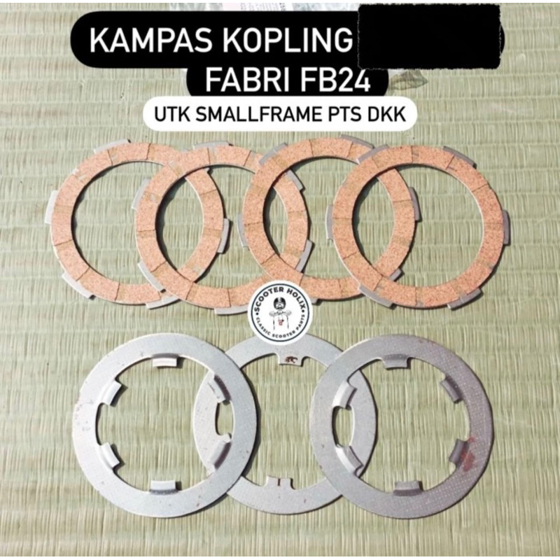 Kampas Kopling Fabri FB24 utk Smallframe Pts dkk