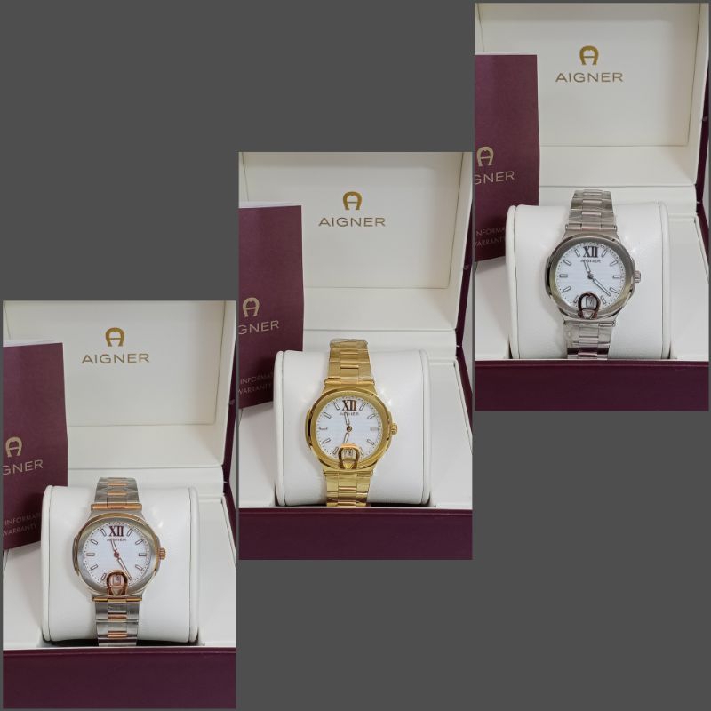 JAM TANGAN AIGNER CEWEK ORIGINAL & GARANSI RESMI AIGNER
