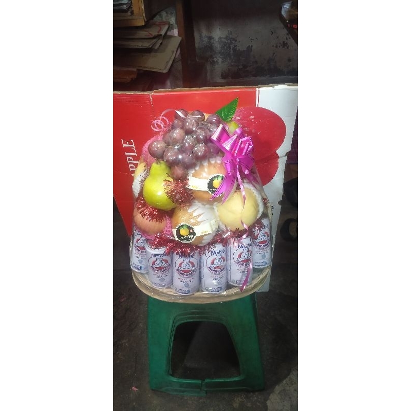 

parcel buah dan minunan